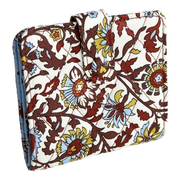 Vera Bradley Women's Cotton Small Tab Wallet NWT - Picture 1 of 11